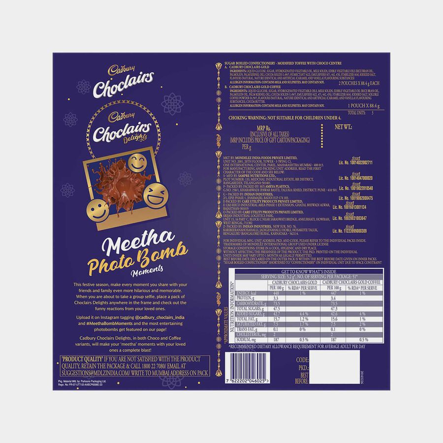 Choclairs Delights, , large image number null