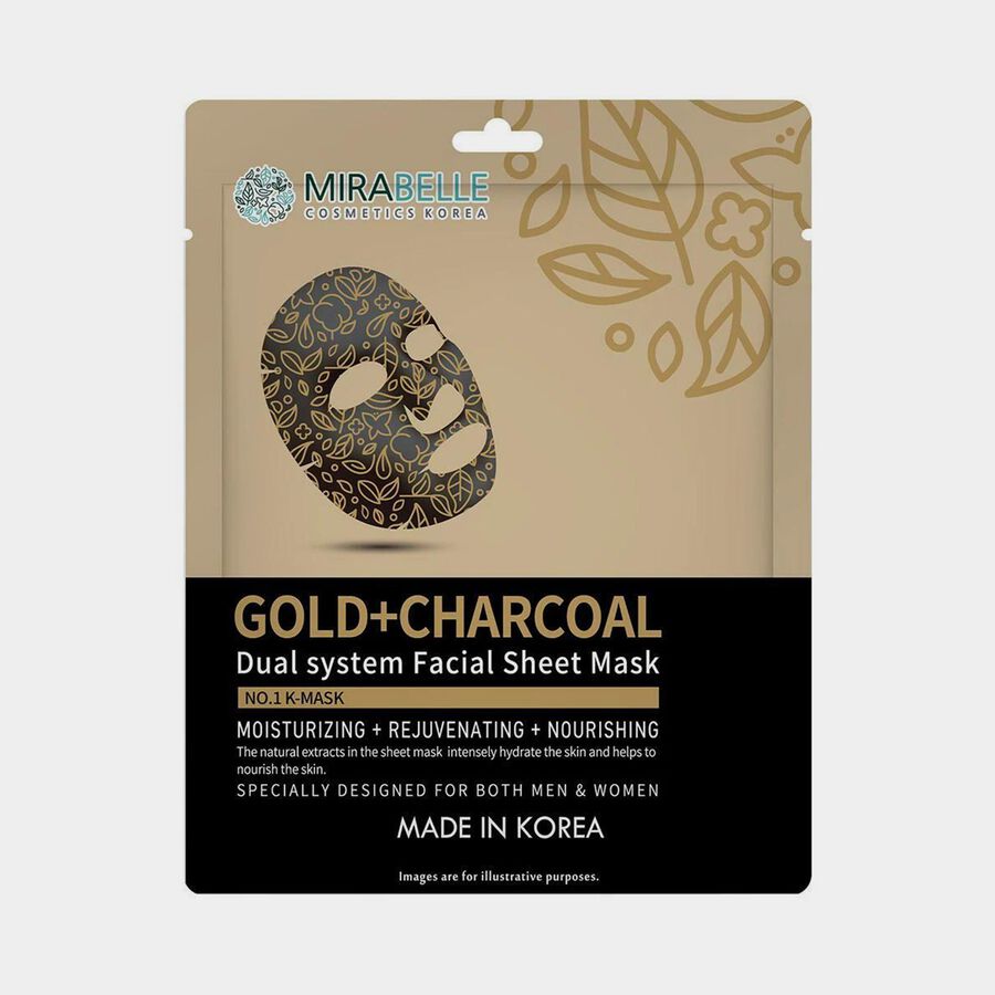 Gold & Charcoal Mask, , large
