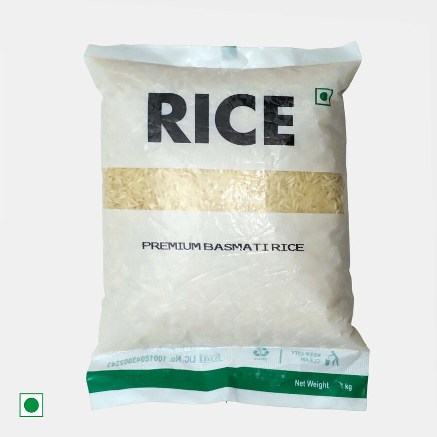 Value Premium Basmati Rice, 1kg, , large