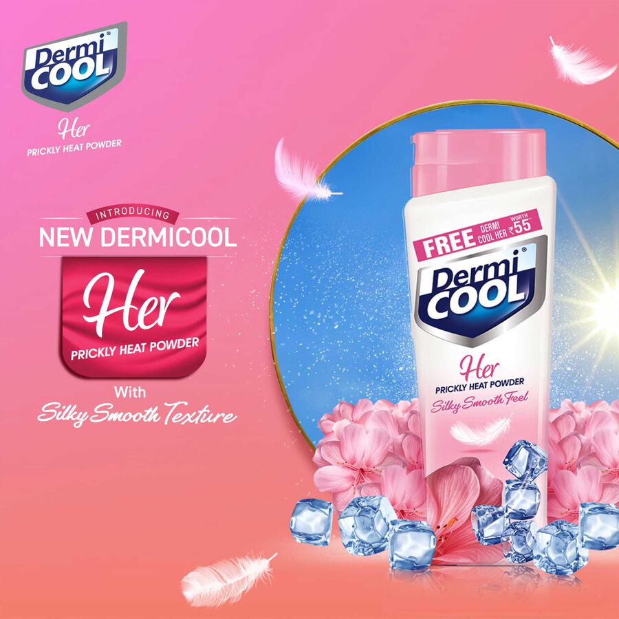 Her Prickly Heat Powder, 200 g, large