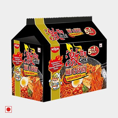 Hot & Spicy Korean Chicken Flavour Noodles