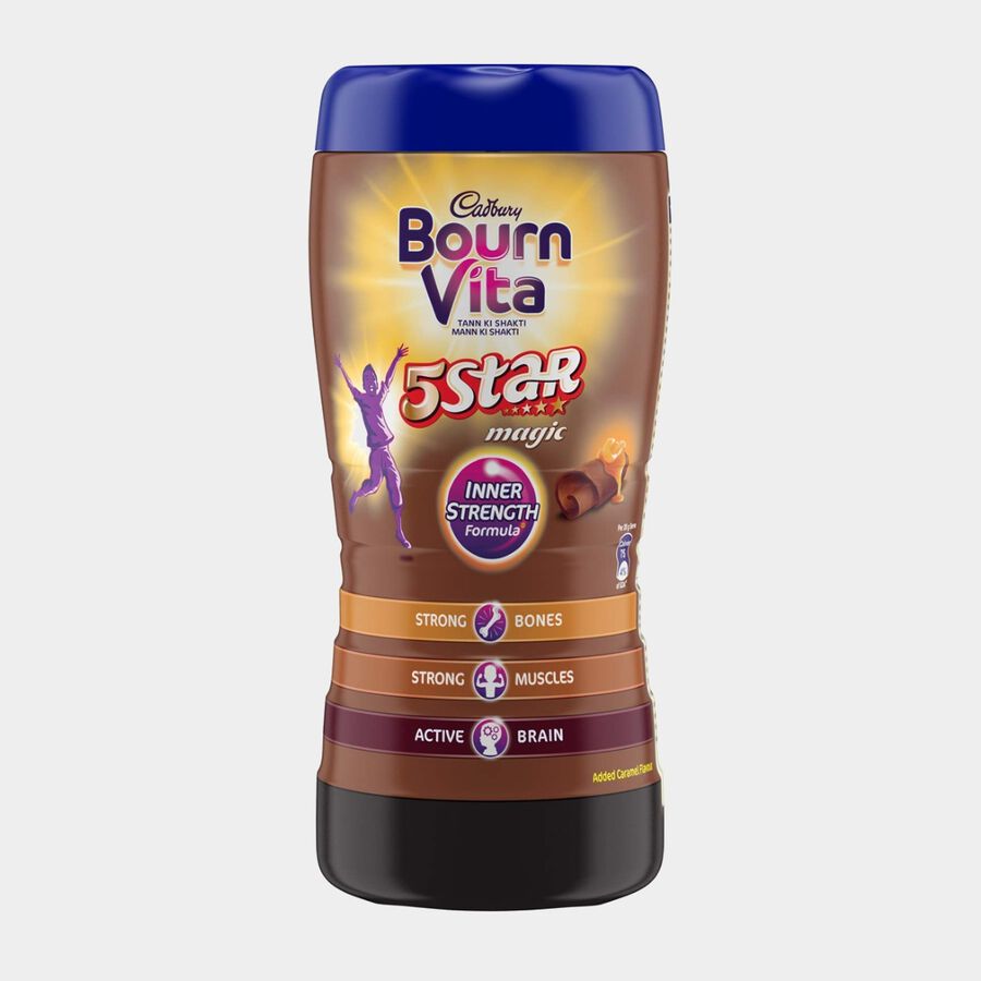 Bournvita 5 Star Magic Malted Drink, , large image number null