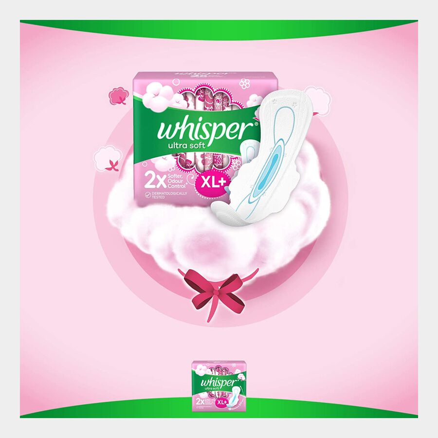 Soft Fresh XL Sanitary Pad, , large image number null
