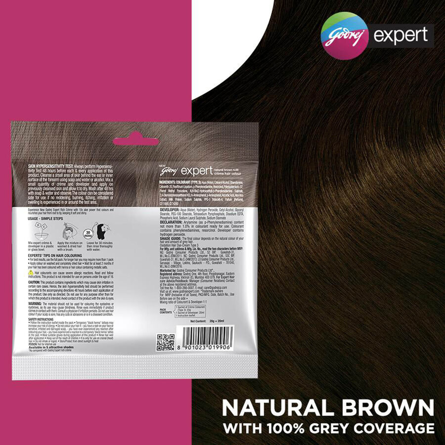 Natural Brown Hair Colour, , large image number null