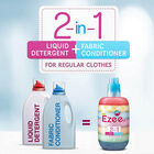 Ezee 2-in-1 Liquid Detergent + Fabric Conditioner, , small image number null