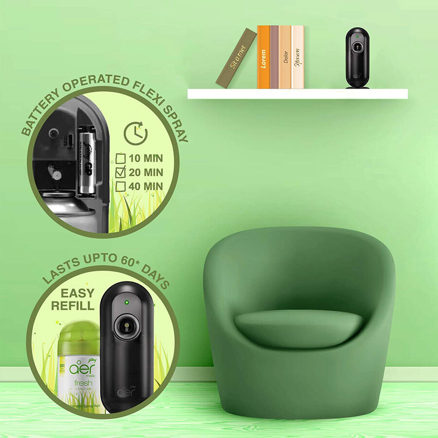 Aer Fresh Lush Green Room Freshener Refill, , large image number null