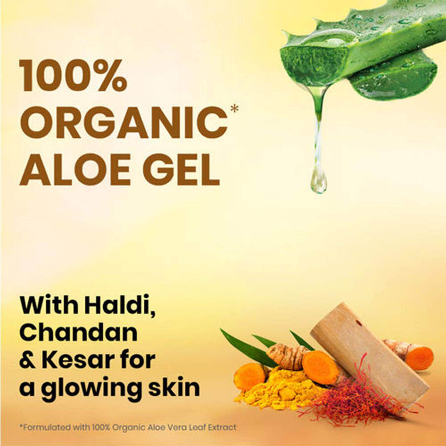Aloe Vera Gel With Haldi Chandan Kesar, , large image number null