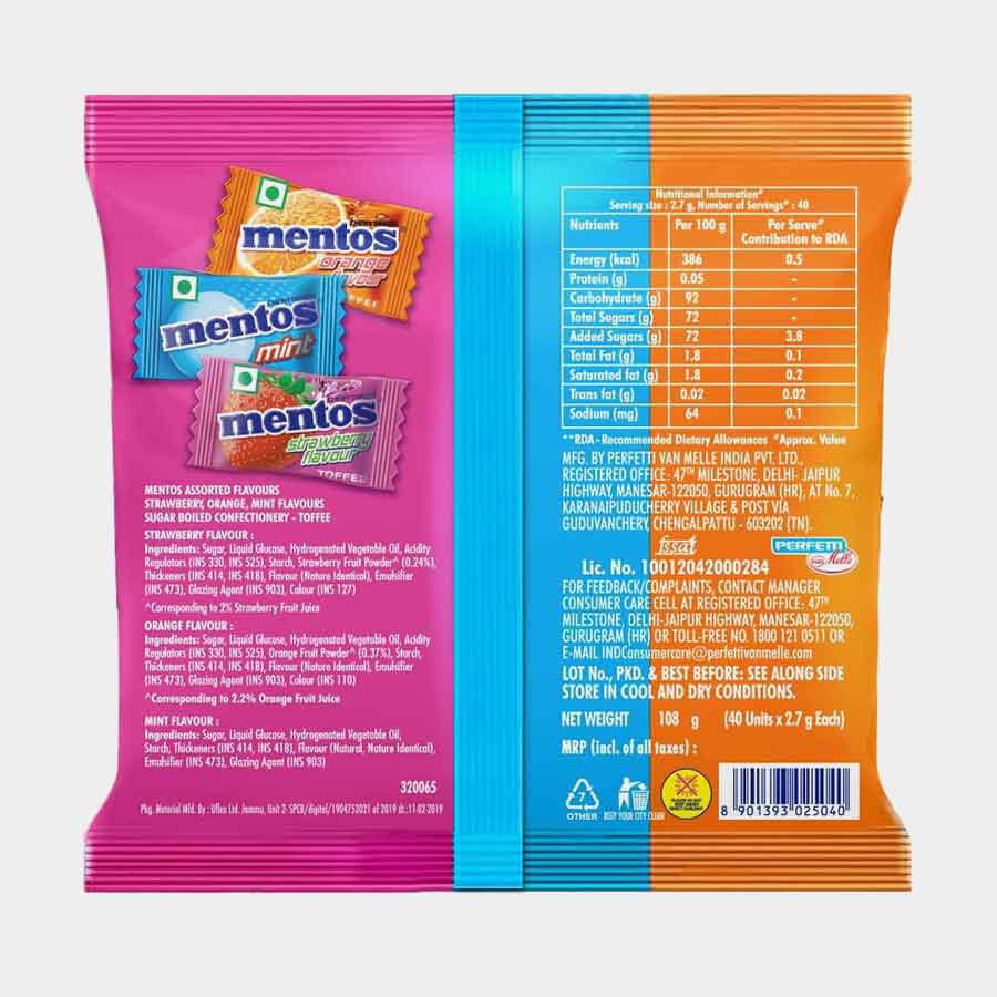 Mentos Assorted, , large image number null