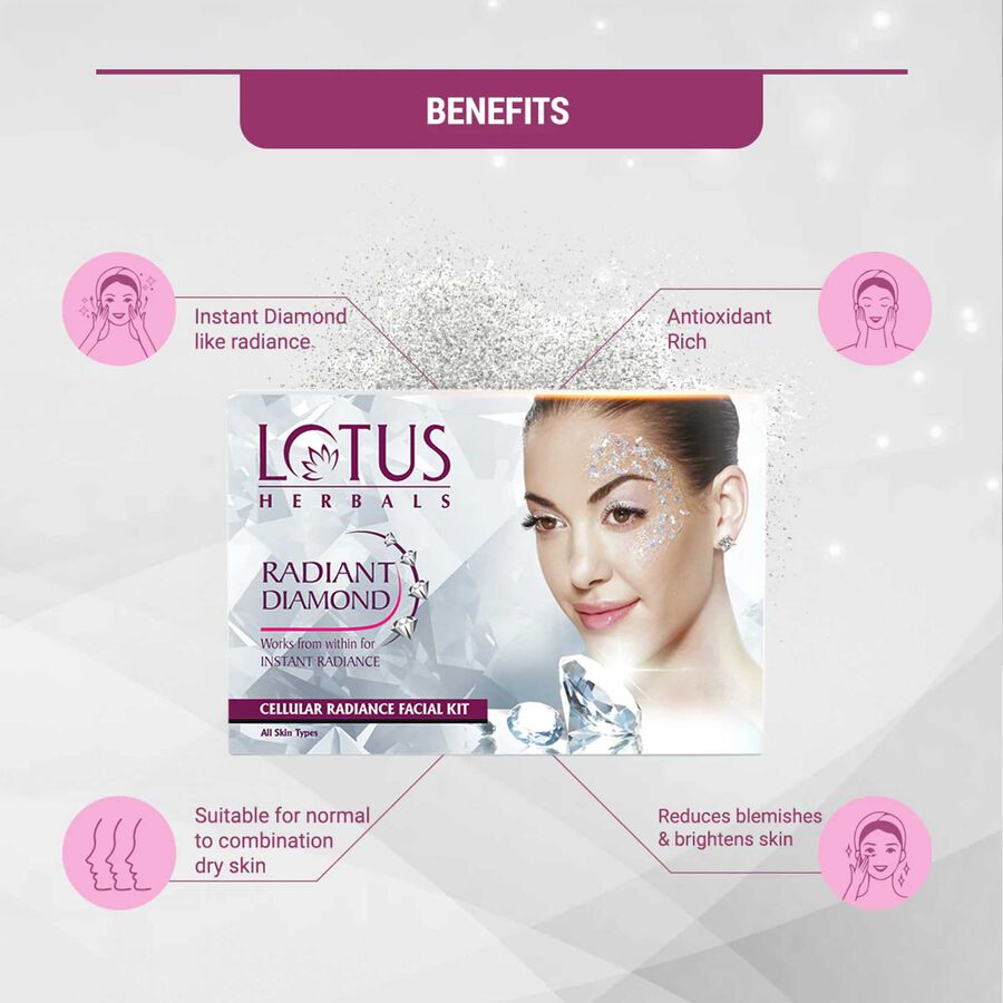 Radiant Diamond Cellular Radiance Facial Kit , , large image number null