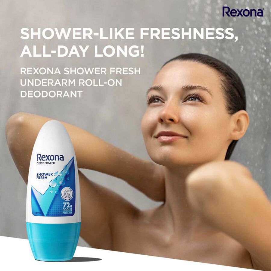 Shower Fresh Underarm Roll On Deodorant, , large image number null