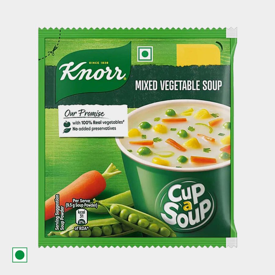 Instant Mix Vegetable Soup, 9.5 g, large