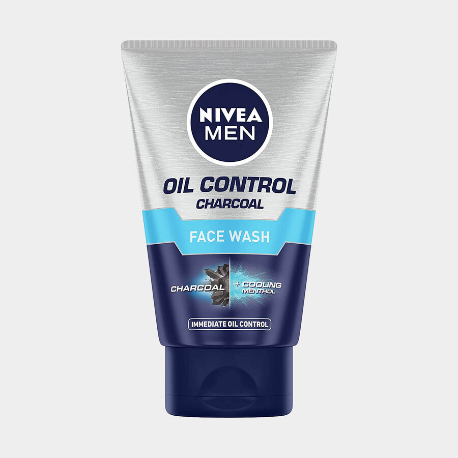 MEN Oil Control Charcoal Face Wash, , large image number null