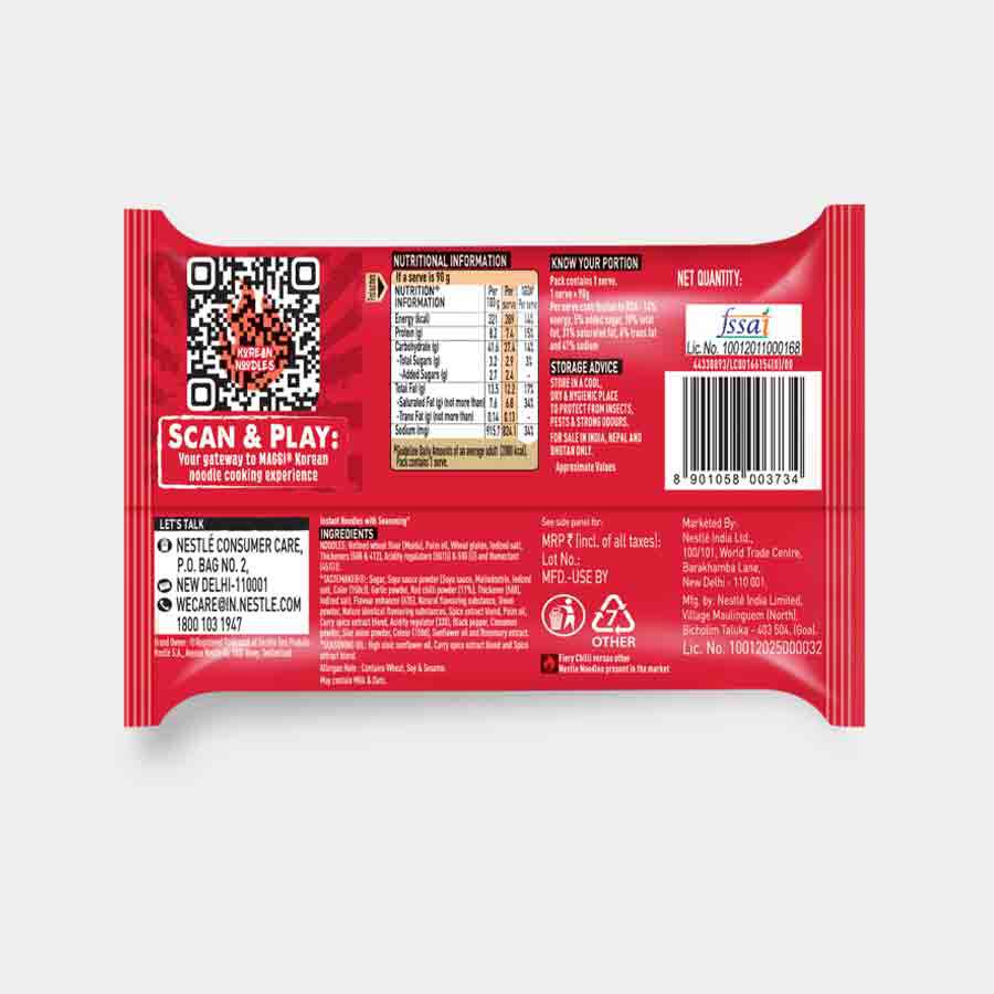 Maggi Korean BBQ Veg, , large