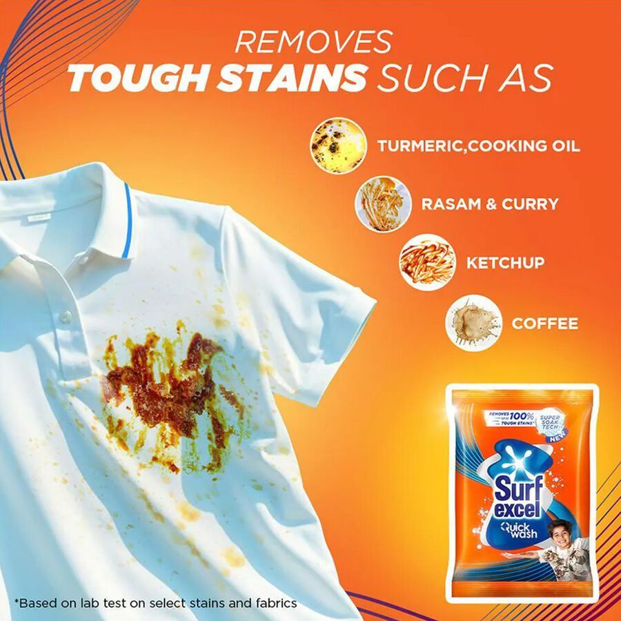 Quick Wash Detergent Powder, , large