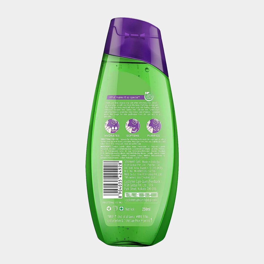 Fresh Mornings Purifying Shower Gel -Green Tea & Coriander, , large image number null