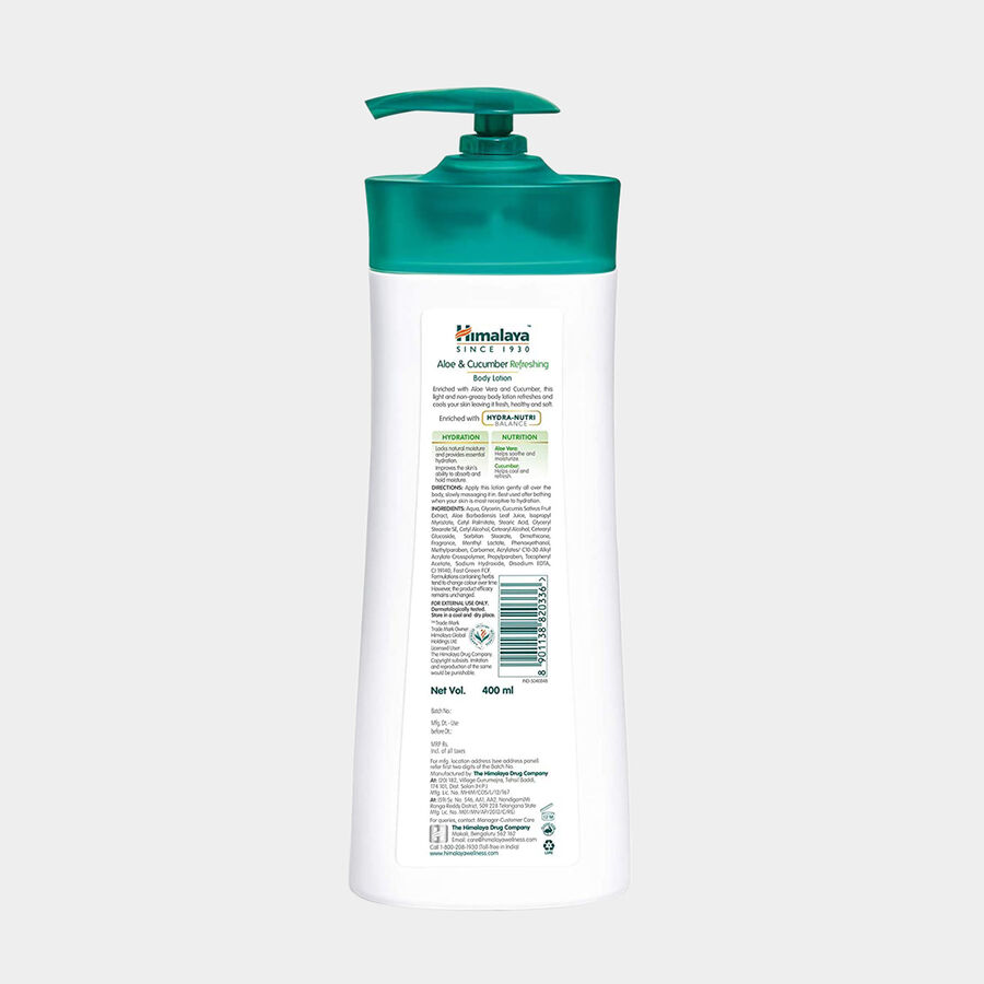 Aloe Vera And Cucumber Body Lotion, , large image number null