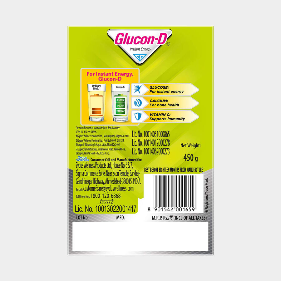 Instant Energy Drink Mix - Nimbu Pani, , large image number null