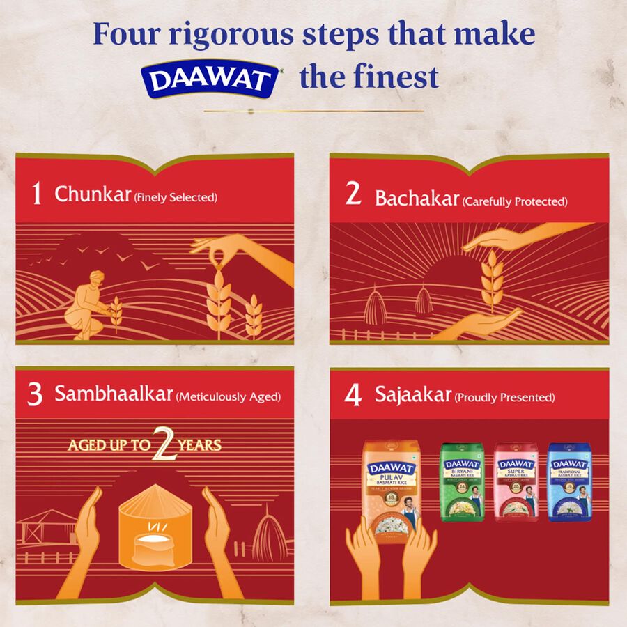 Rozana Mogra Basmati Rice, , large