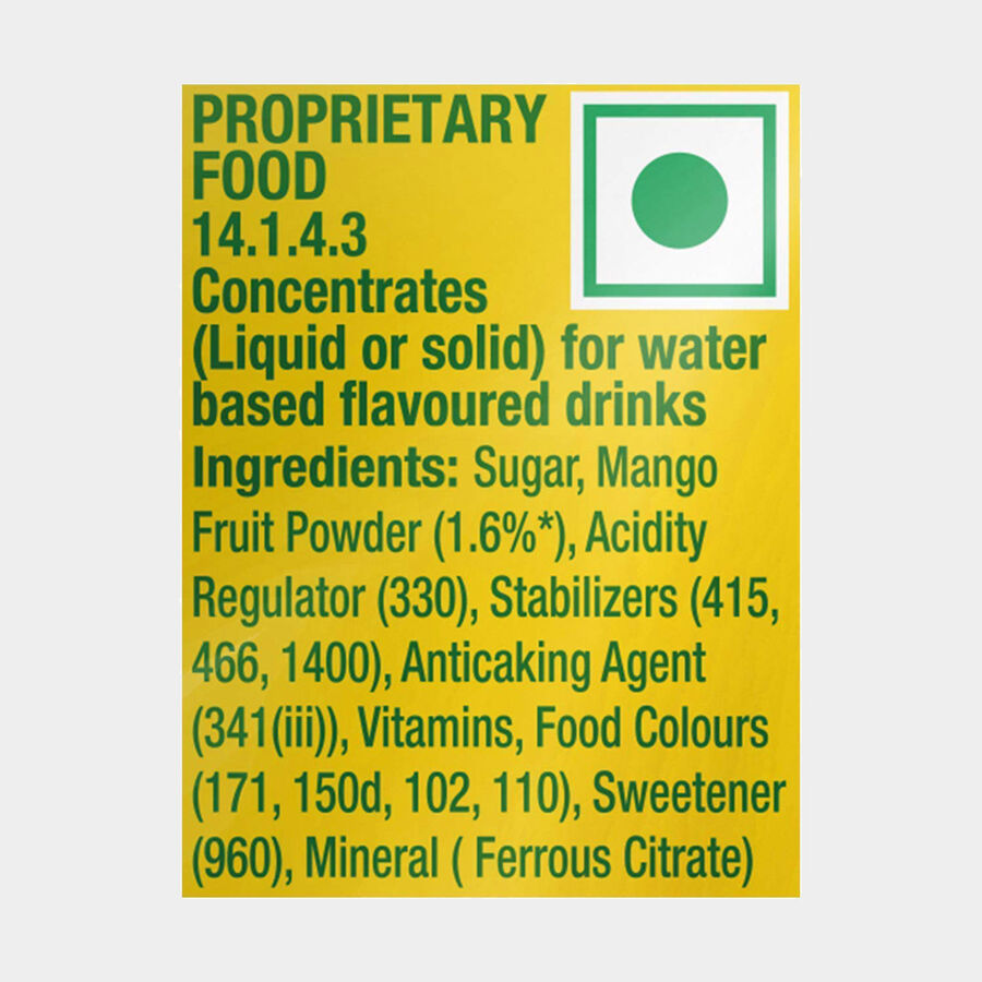 Instant Drink Mix - Mango, , large image number null