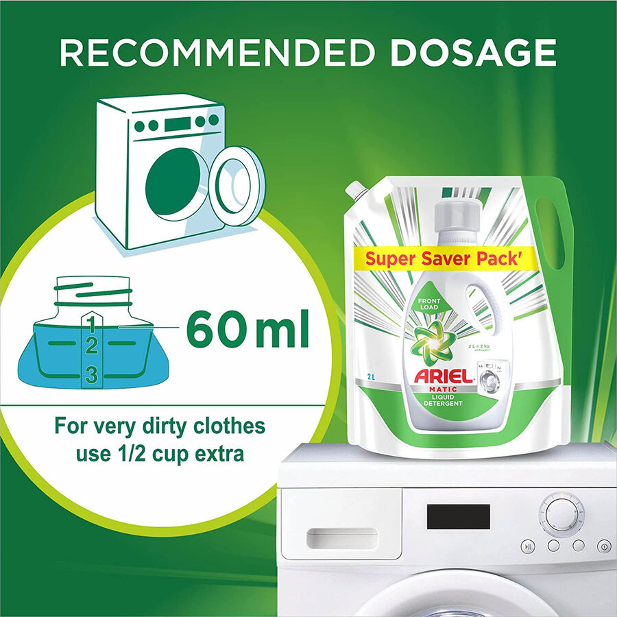 Matic Liquid Detergent Front Load, , large image number null