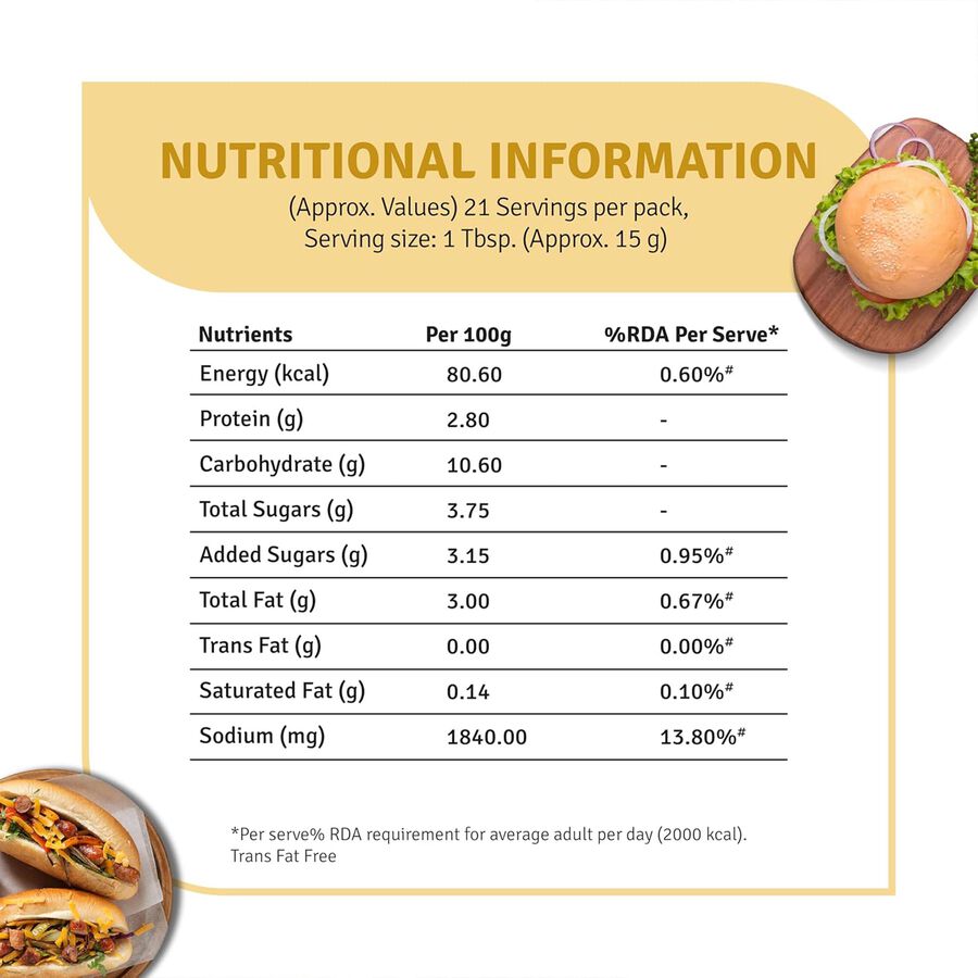 American Mustard Sauce, , large image number null