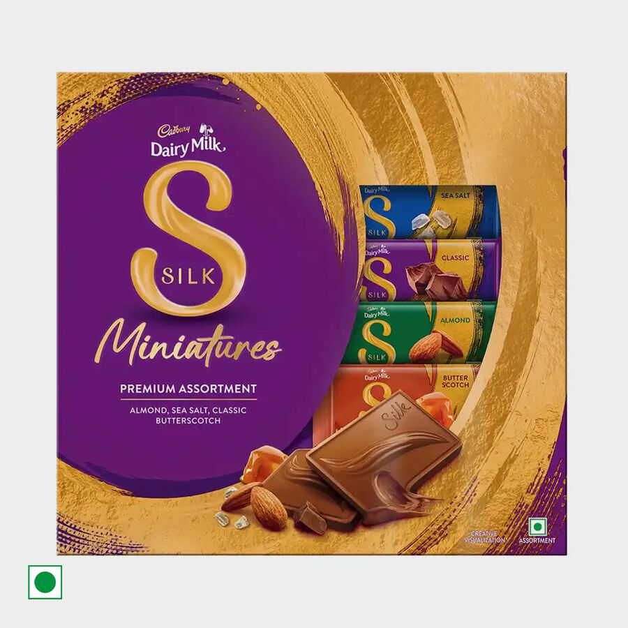 Dairy Milk Silk Miniatures Assorted Chocolate Gift Pack, , large