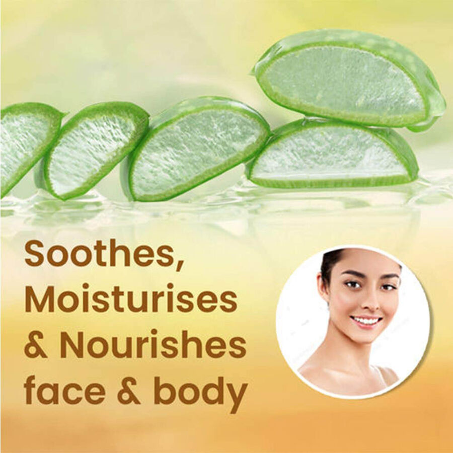 Aloe Vera Gel With Haldi Chandan Kesar, , large image number null