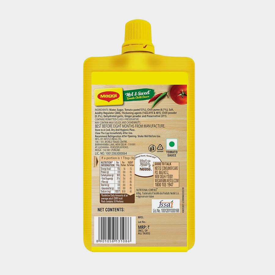 Maggi Hot & Sweet Tomato Chilli Sauce, , large image number null