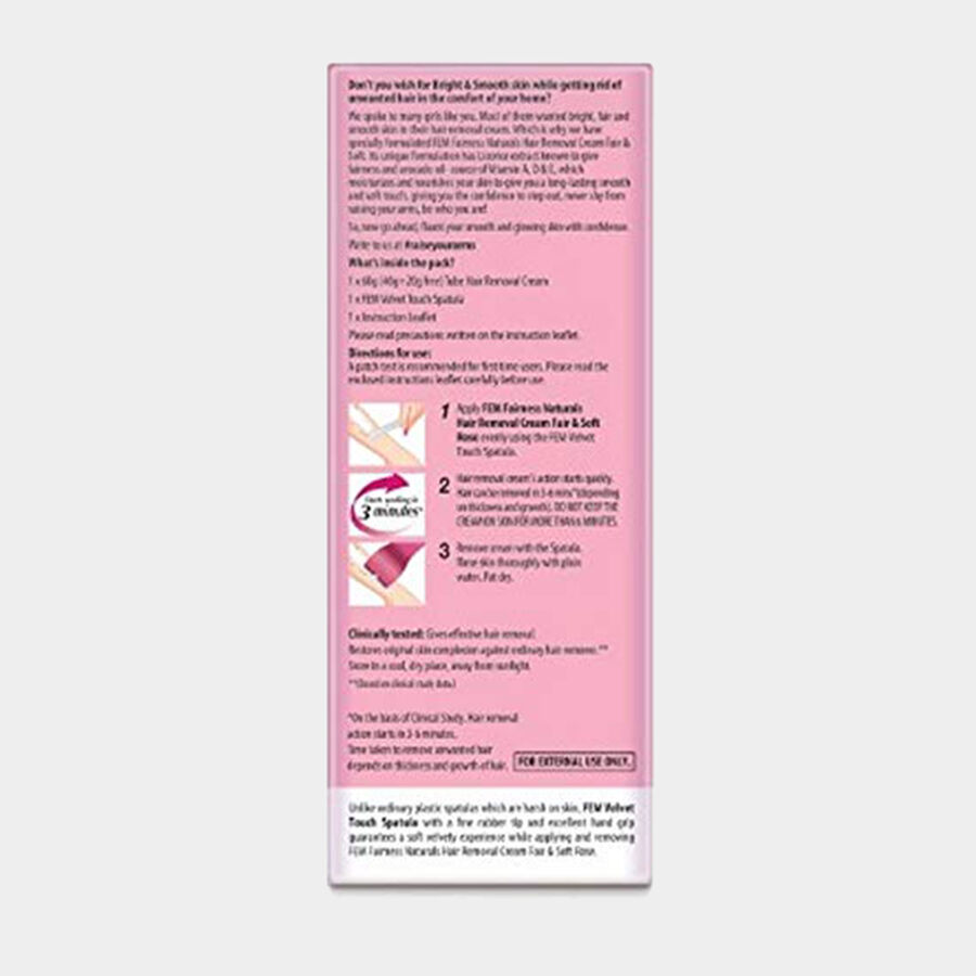 Rose Anti Darkening Hair Removal Cream, , large image number null