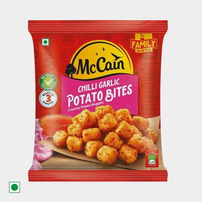 Chilli Garlic Potato Bites