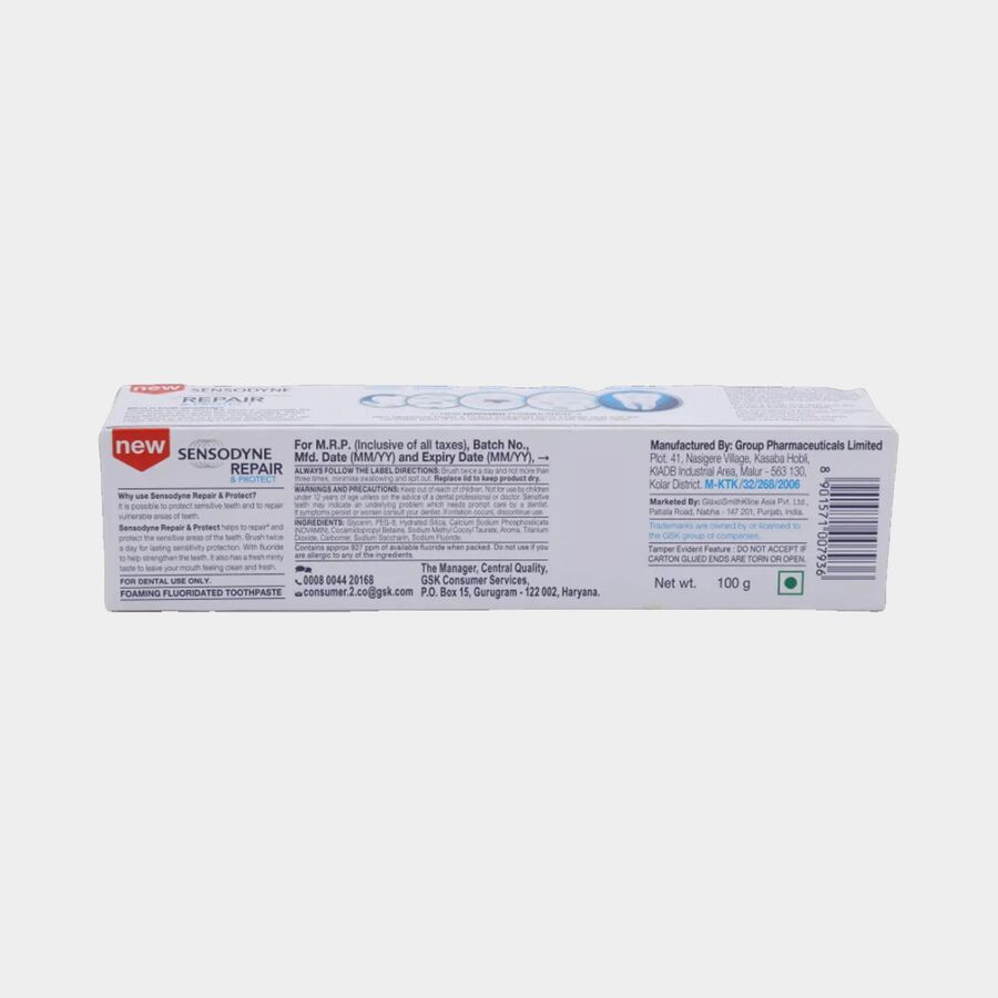 Protect And Repair Tooth Paste, , large image number null