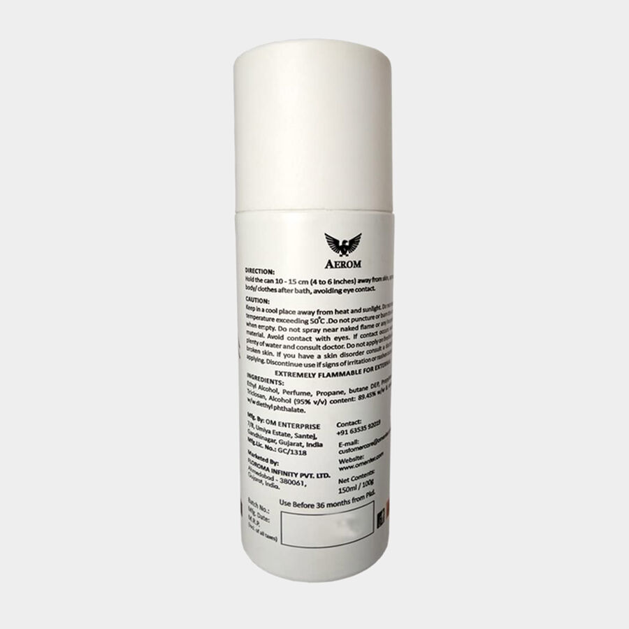 Black and White Premium Quality Deodorant Body Spray , , large image number null