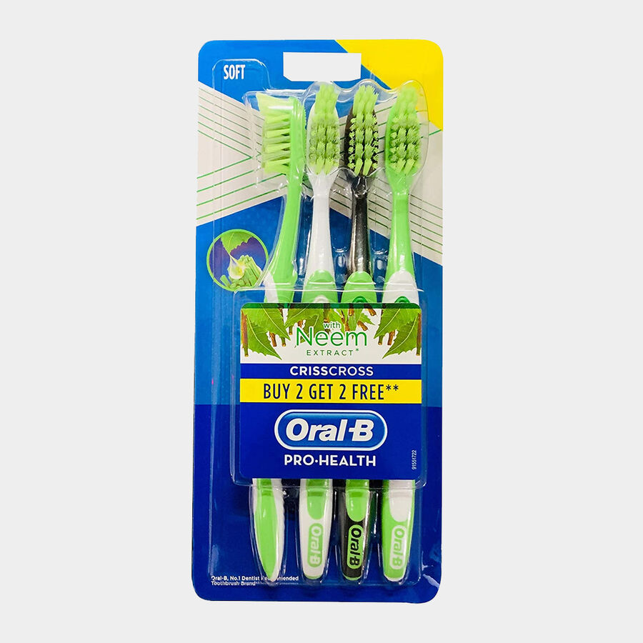 Neem Tooth Brush, 4 Pcs., large image number null