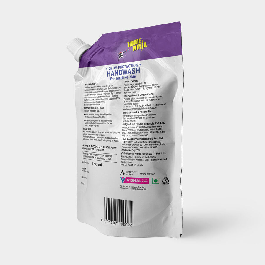 Sensitive Handwash, , large image number null