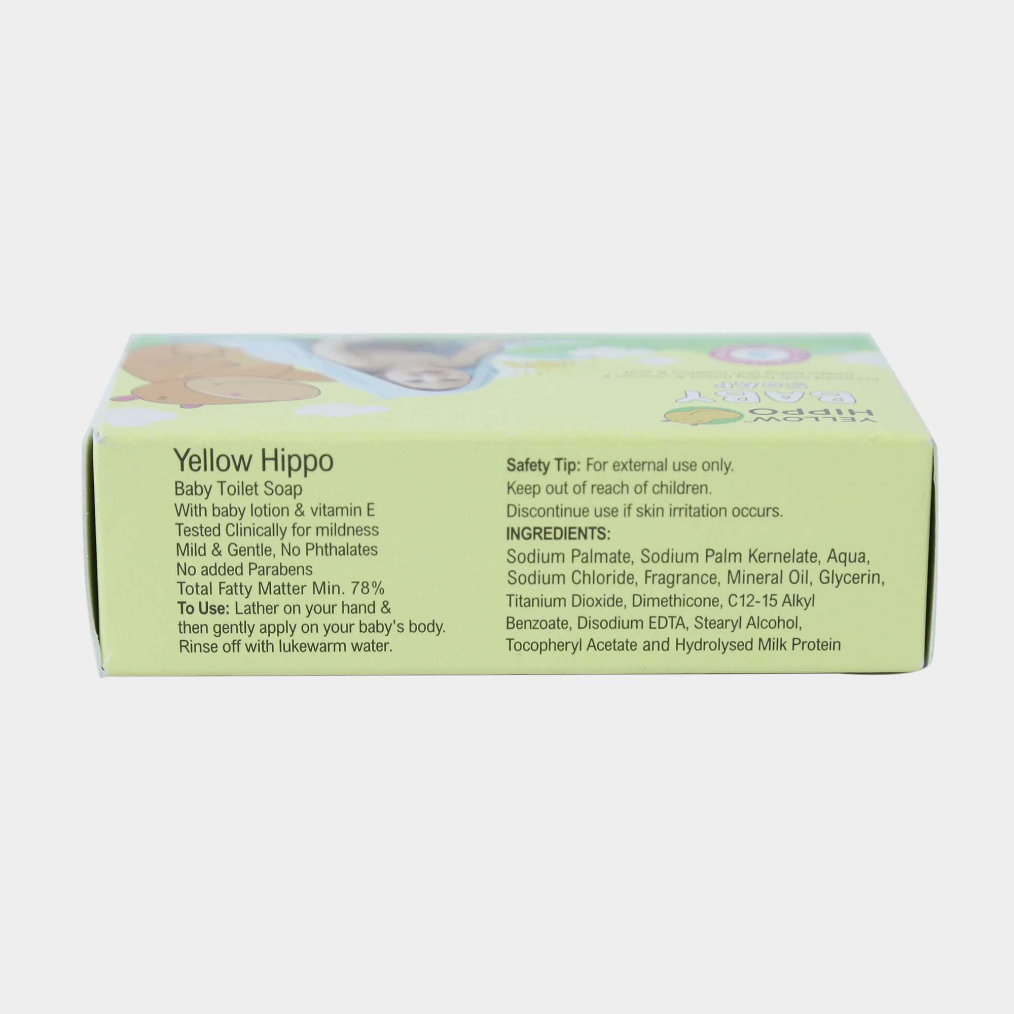 Baby toilet soap top