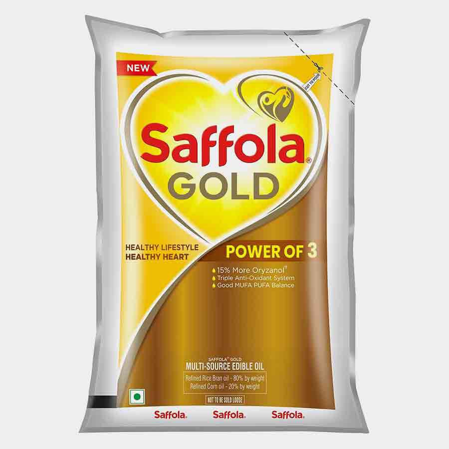 Saffola Gold Oil, , large image number null