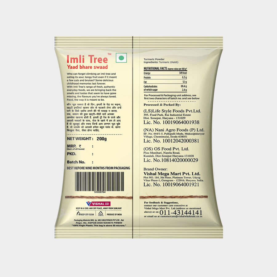 Imli Tree Turmeric / Haldi Powder, , large image number null