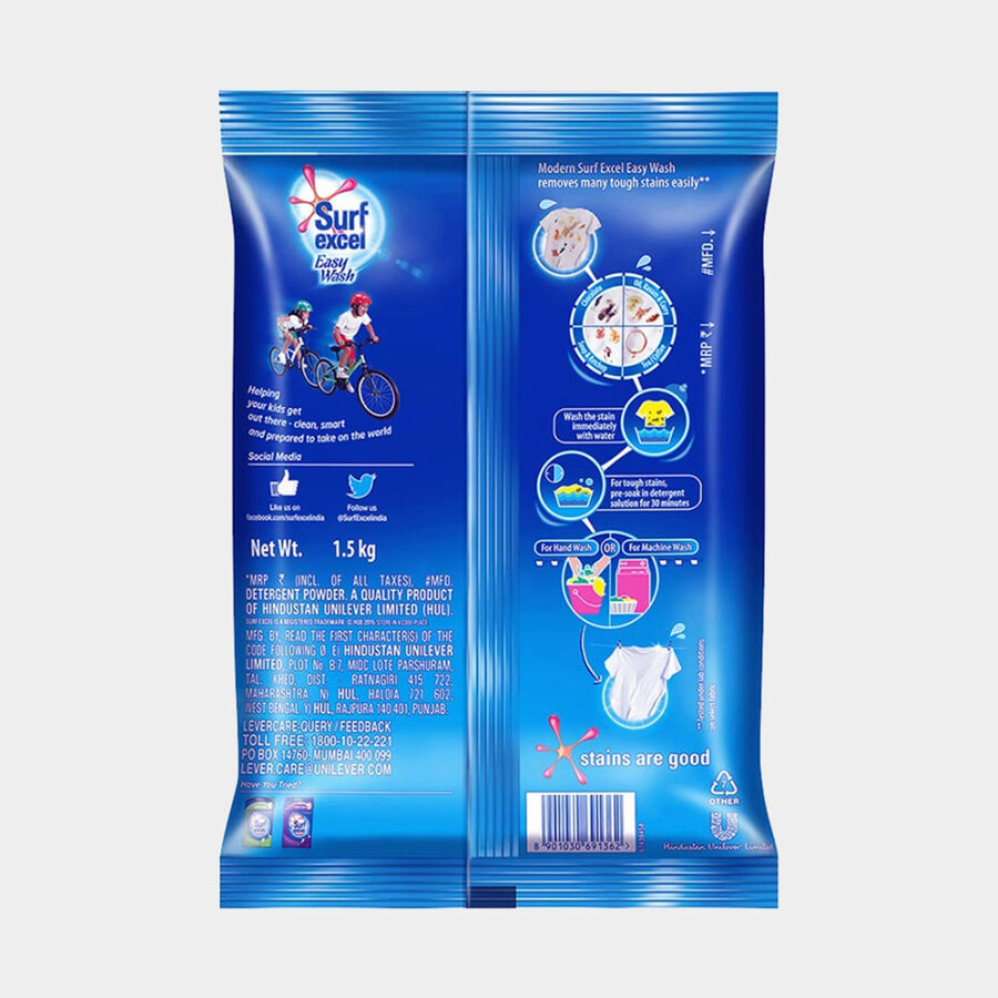 Easy Wash Detergent Powder, , large