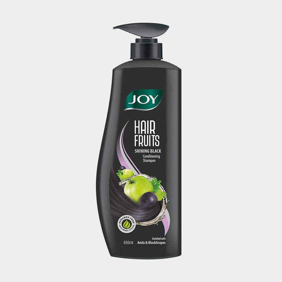 Hair Fruits Shining Black Conditioning Shampoo Enriched with Amla & Black Grapes, , large image number null