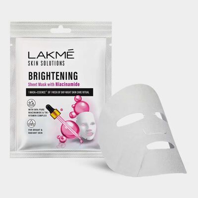 Brightening Sheet Mask with Niacinamide