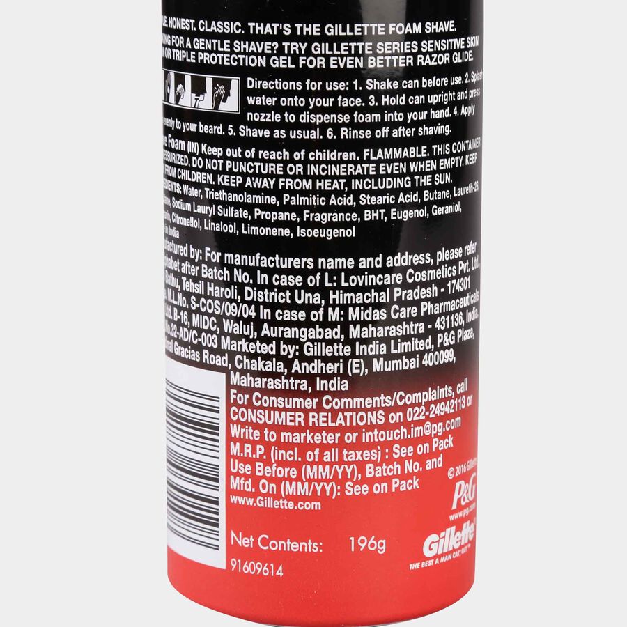 Regular Shaving Foam, , large image number null