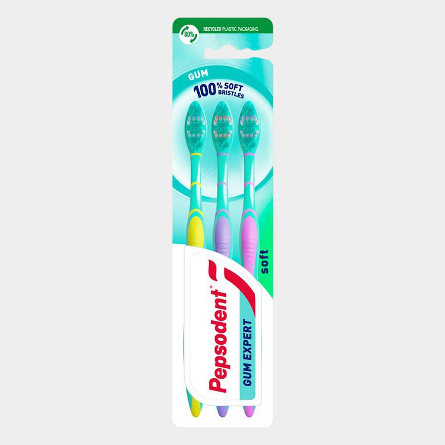 Gum Expert Tooth Brush (Color may vary), , large image number null