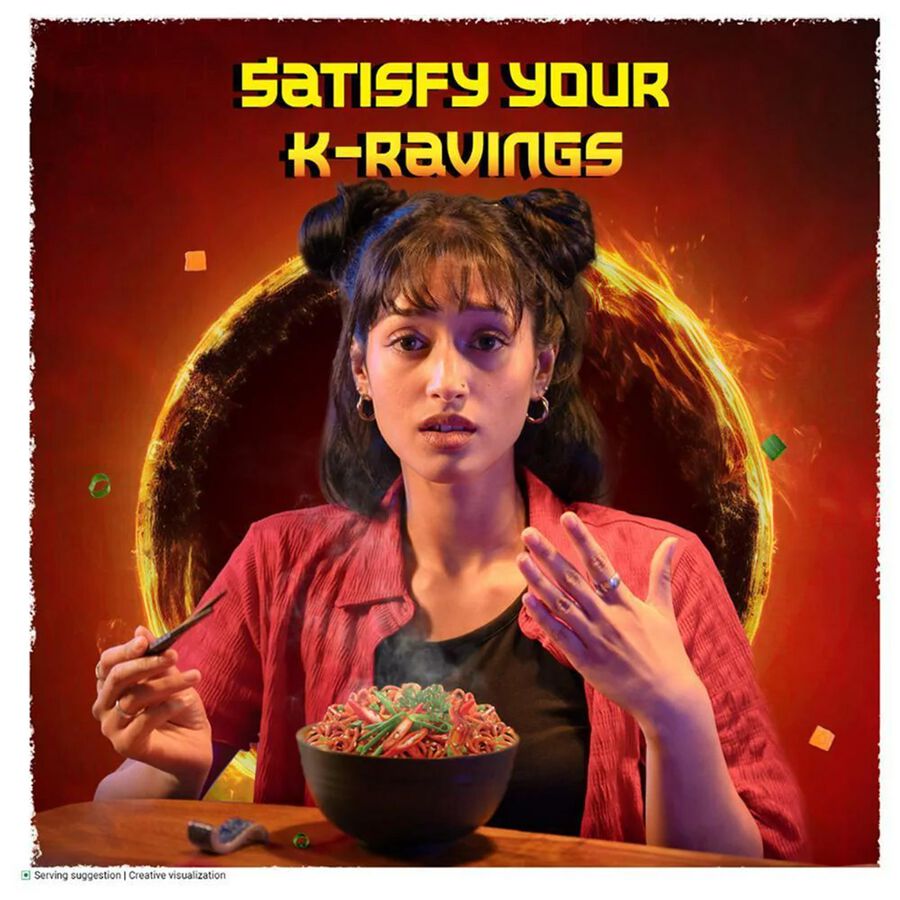 YiPPee! Korean Fiery Hot Style Noodles, , large