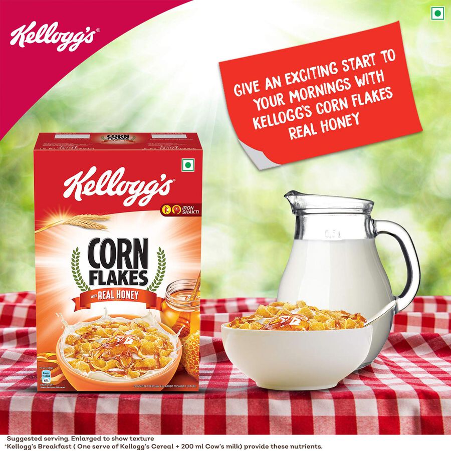 Corn Flakes Real Honey, , large image number null