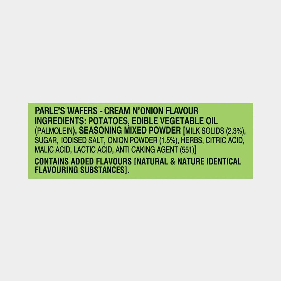 Wafers Cream & Onion Chips, , large image number null