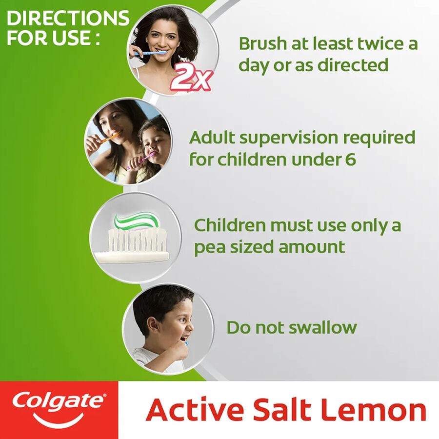 Active Salt White Tooth Paste, , large image number null