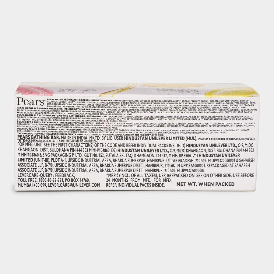 Variety Pack Bathing Soap Bar, , large image number null