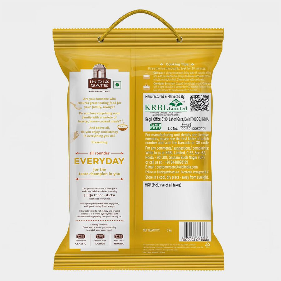 Everyday Basmati Rice, 5kg, , large