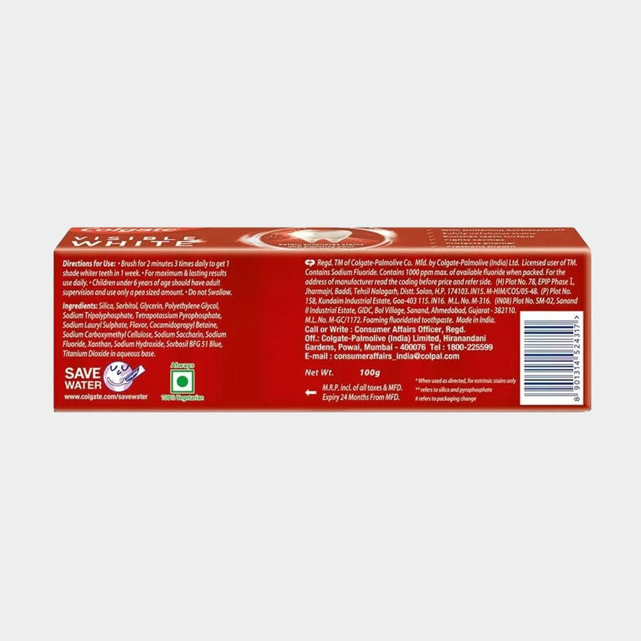 Visible Instant White Tooth Paste, , large image number null