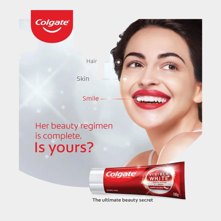 Visible White Tooth Paste, , large image number null